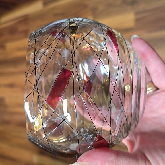 Retired. Vintage PartyLite Calypso Mosaic Candle Holder - Picture 5 of 7